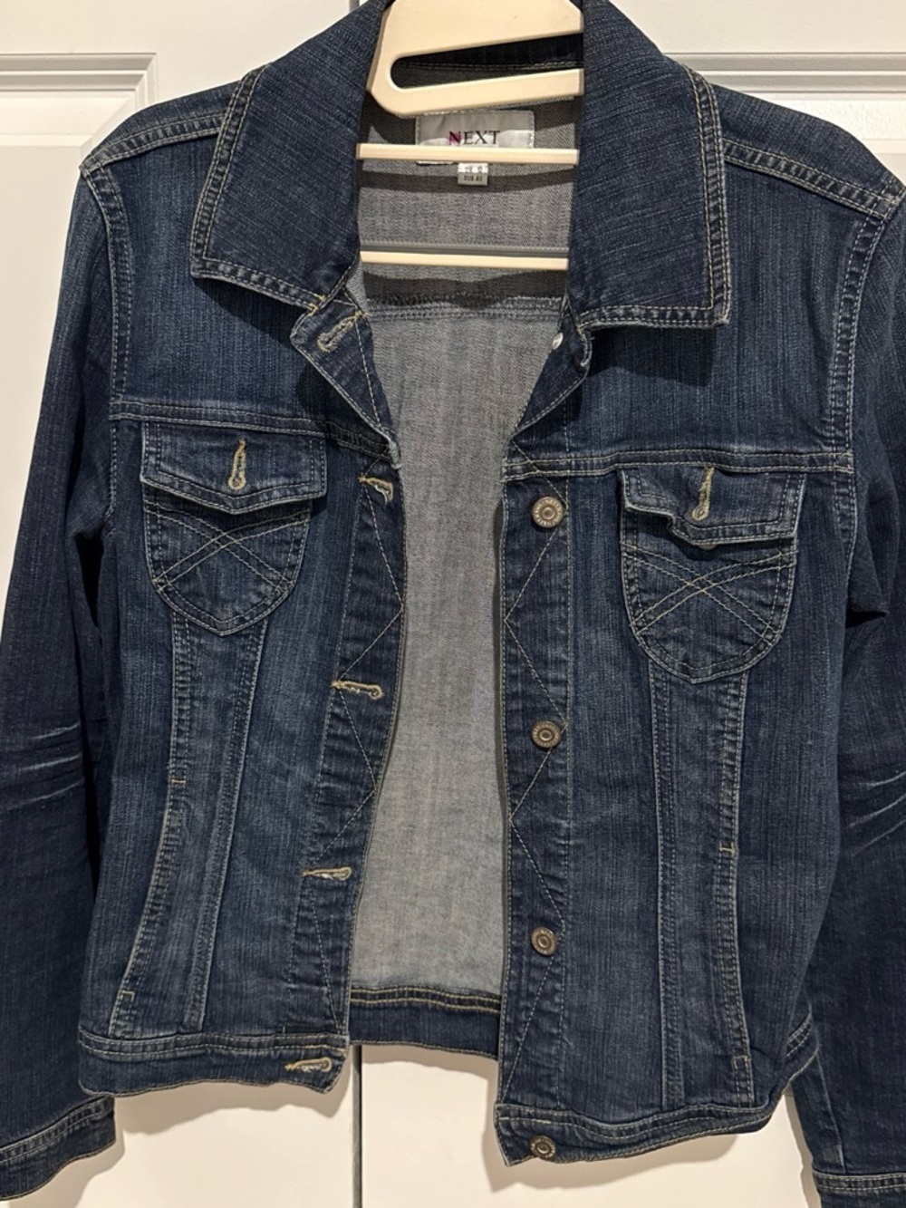 next Women's Dark Indigo Denim Jacket